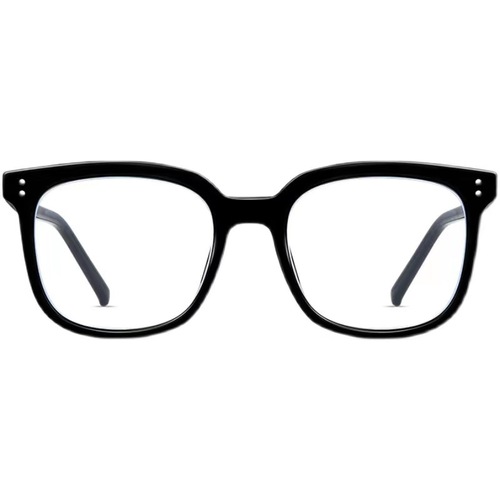 2024 New Square Rivet Men and Women Unisex Blue Light Blocking Flat Sunglasses Beauty Gadget Trendy Pair