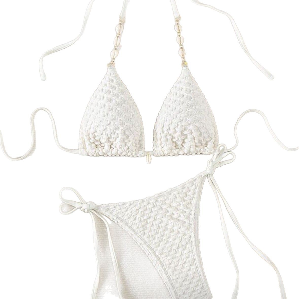 Women's Clothing Sexy High-End Bikini Two-Piece Swimsuit Fashionable Women's Clothing Modest Coverage Beach & Pool Ready_voghion.com