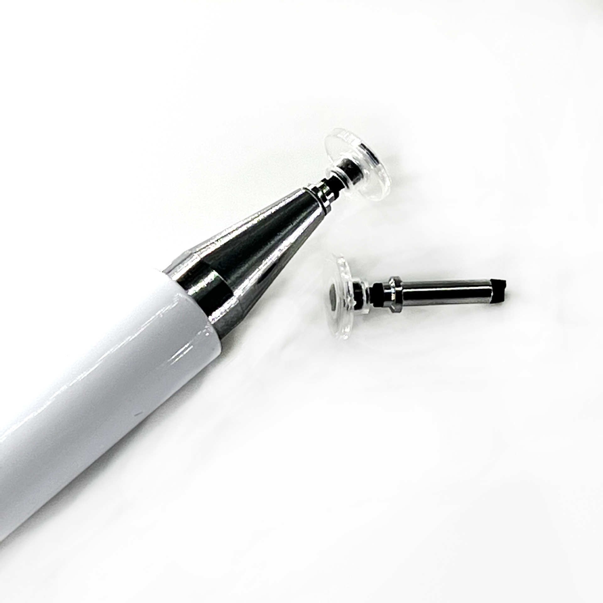 Silicone round pen tip with 360-degree rotation, suction cup touch pen tip, magnetic suction capacitive pen tip