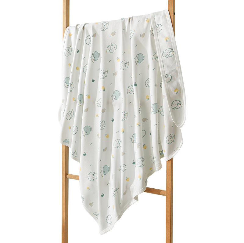 Bolsa de bebé recién nacido, primavera, otoño, invierno, verano, toalla de parto de algodón puro para niños pequeños, toalla de baño delgada, abrazo, cubierta de bebé