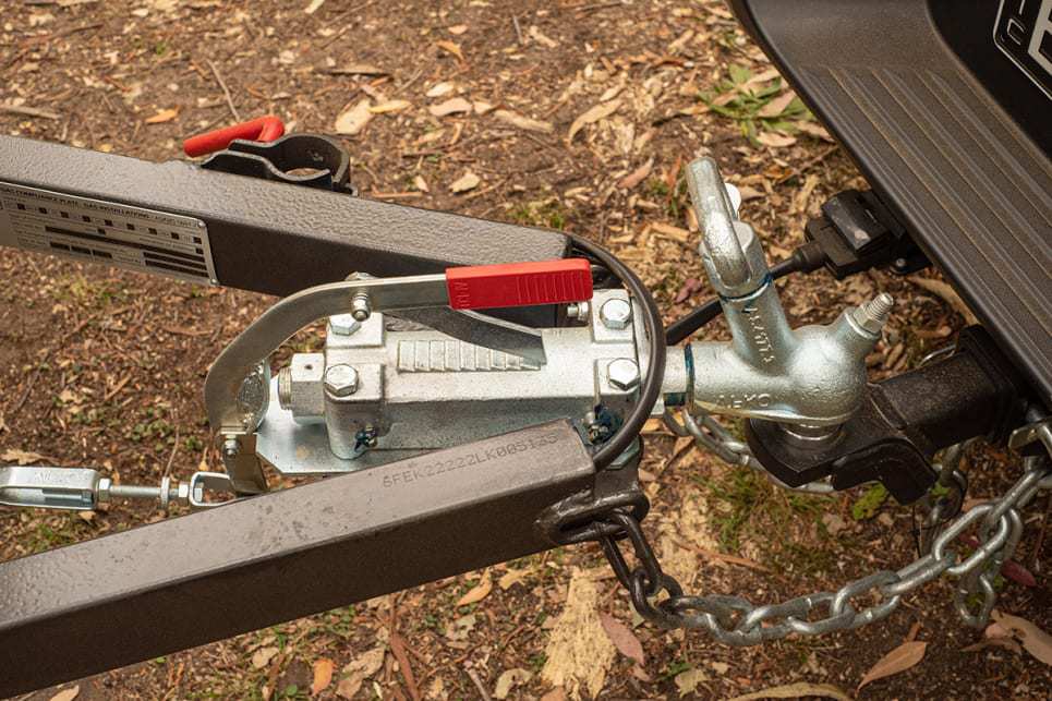 Australian impact trailer connector 50 ball hood load 2000kg tractor trailer modified parts
