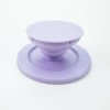Curved edge-light purple