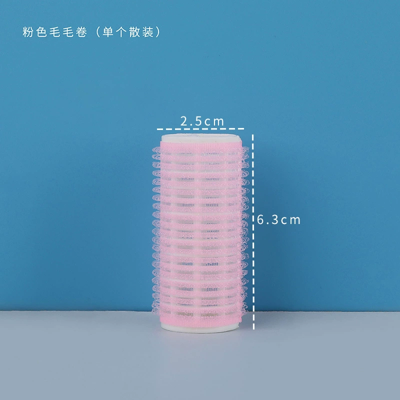 Curly self-adhesive harmless bangs for head top, adds volume