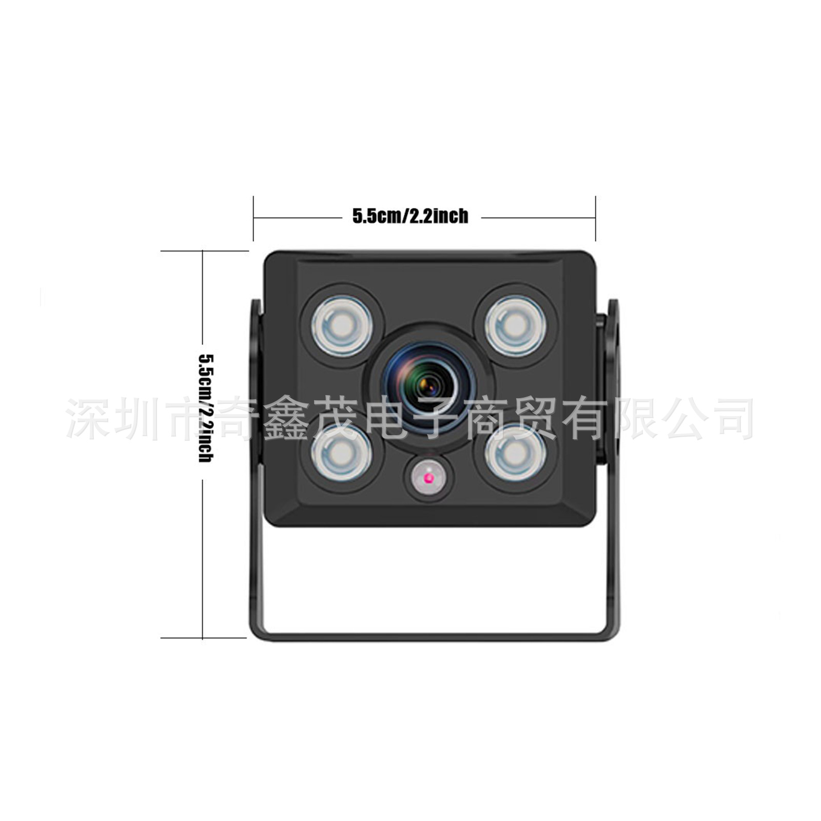 HD Truck Reversing Camera 12-24V Infrared Night Vision Waterproof Bus Truck RV Vehicle Monitoring