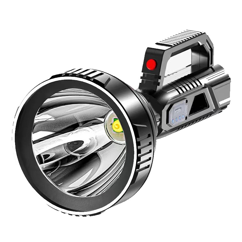 Linterna LED al por mayor fuerte luz al aire libre recargable Super brillante multifuncional hogar reflector portátil luz de trabajo