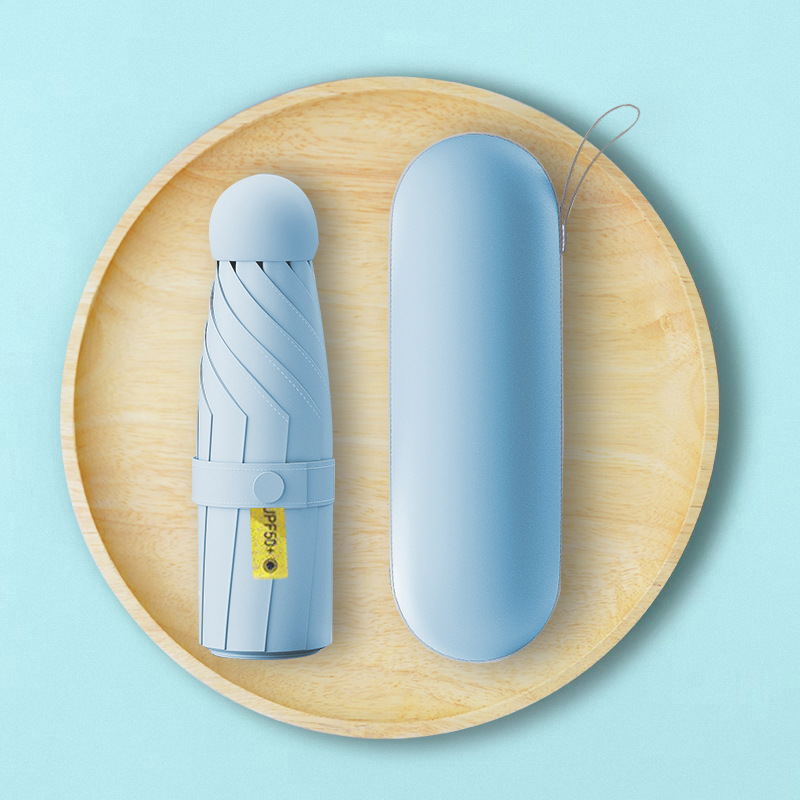 ミニポケットカプセル傘女性用 70% off 層傘日傘プロの日焼け止め UV 保護日傘