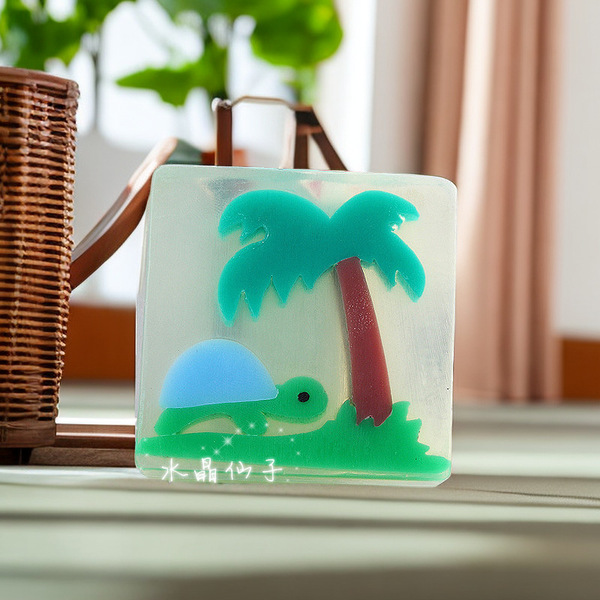 Cartoon marine children's handmade soap