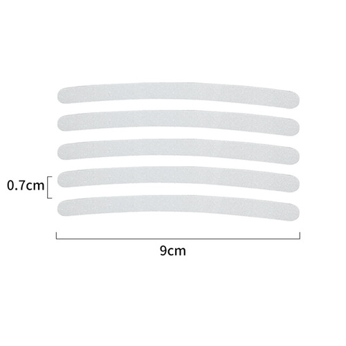 Auto Wheel Hub Reflector Strips Tire Warning Sticker Decal Personalized Creative Universal Car Accessories Decor Sticker