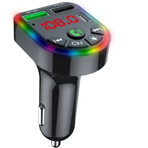 Yüksək səs keyfiyyətli avtomobil MP3 pleyer F20 kartı ikili USB Bluetooth FM ötürücü