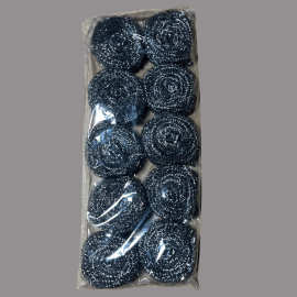 20个装钢丝球清洁球家用厨房大号钢丝球清洁球批发洗碗刷不锈钢