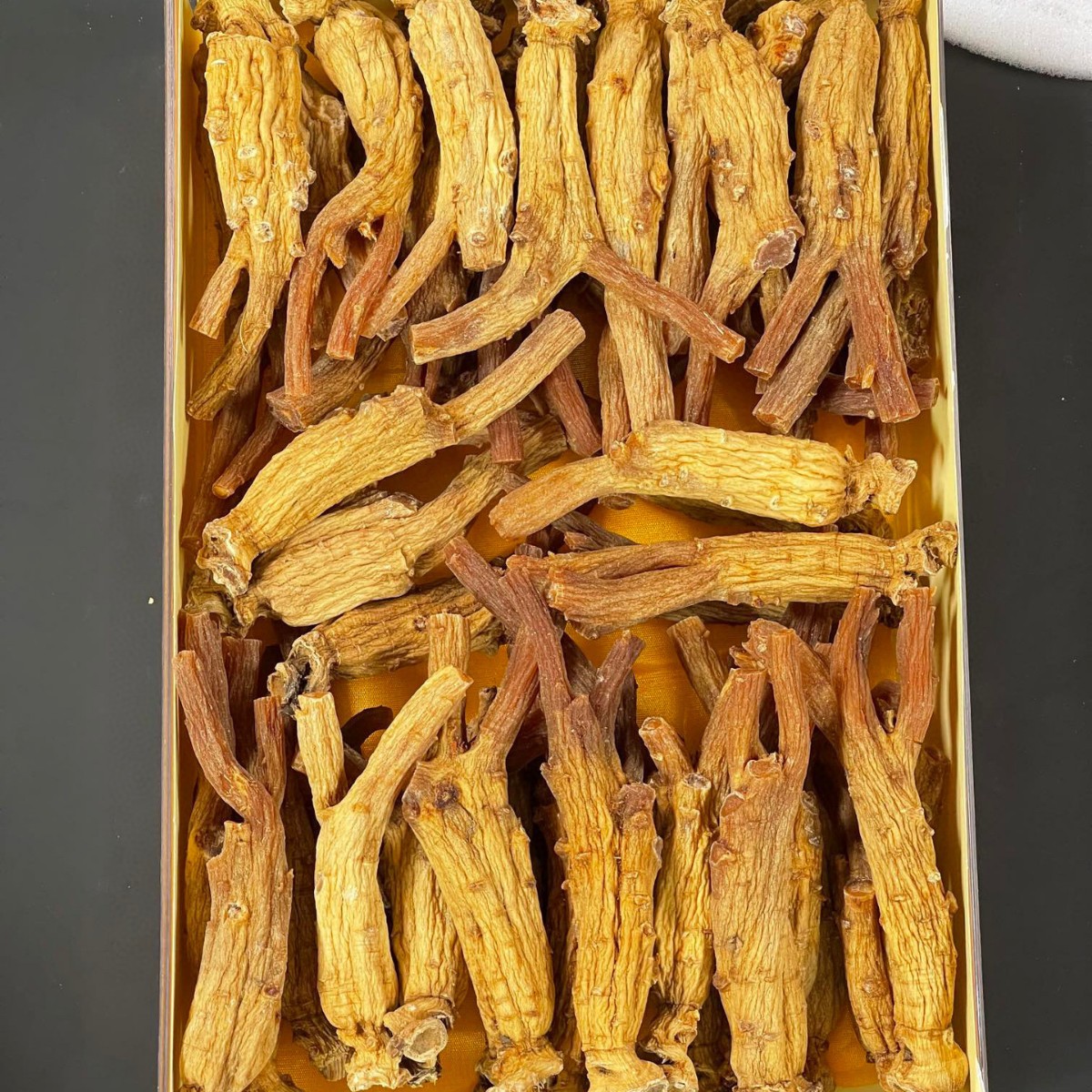 韩高丽参级原枝天字号六年根南韩6到10年健康食品营养人参药材