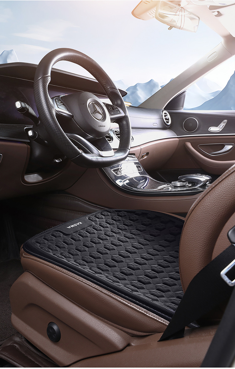 Summer Car Cool Cushion Monolithic Gel Seat Cushion Honeycomb Breathable Silicone Cool Car Cushion Office Cushion