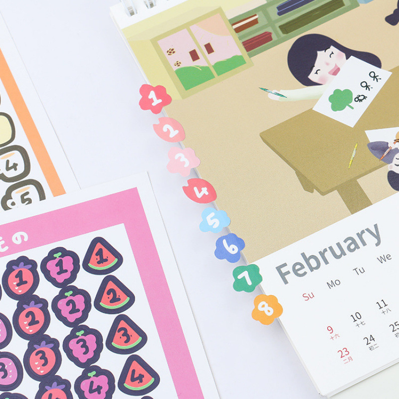 Ins Style Morandi Colorful Decorative Dot Stickers Earth Color Sealing Stickers Notebook Card Photo Stickers