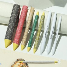 白色三支装素描揉擦纸笔涂抹笔白纸擦笔素描专用纸擦笔素描修正笔