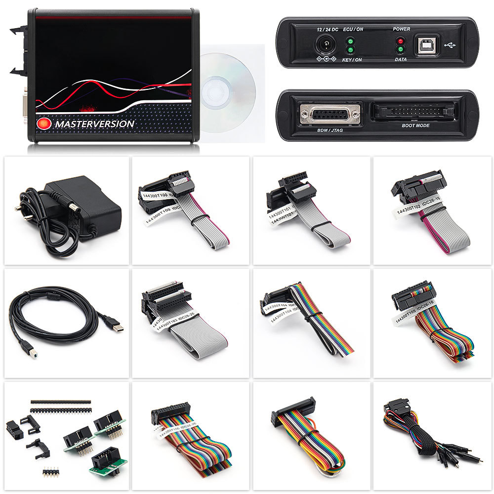 KTAG V7.020 V2.25 Red PCB Red European ECU programming instrument unlimited number of points can be connected to the Internet