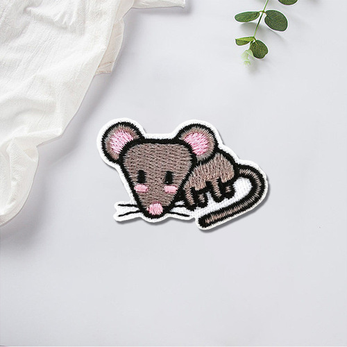 Self-adhesive zodiac cloth stickers for children embroidery appliques cartoon patches for pants, no ironing repair allowance, clothing holes repair