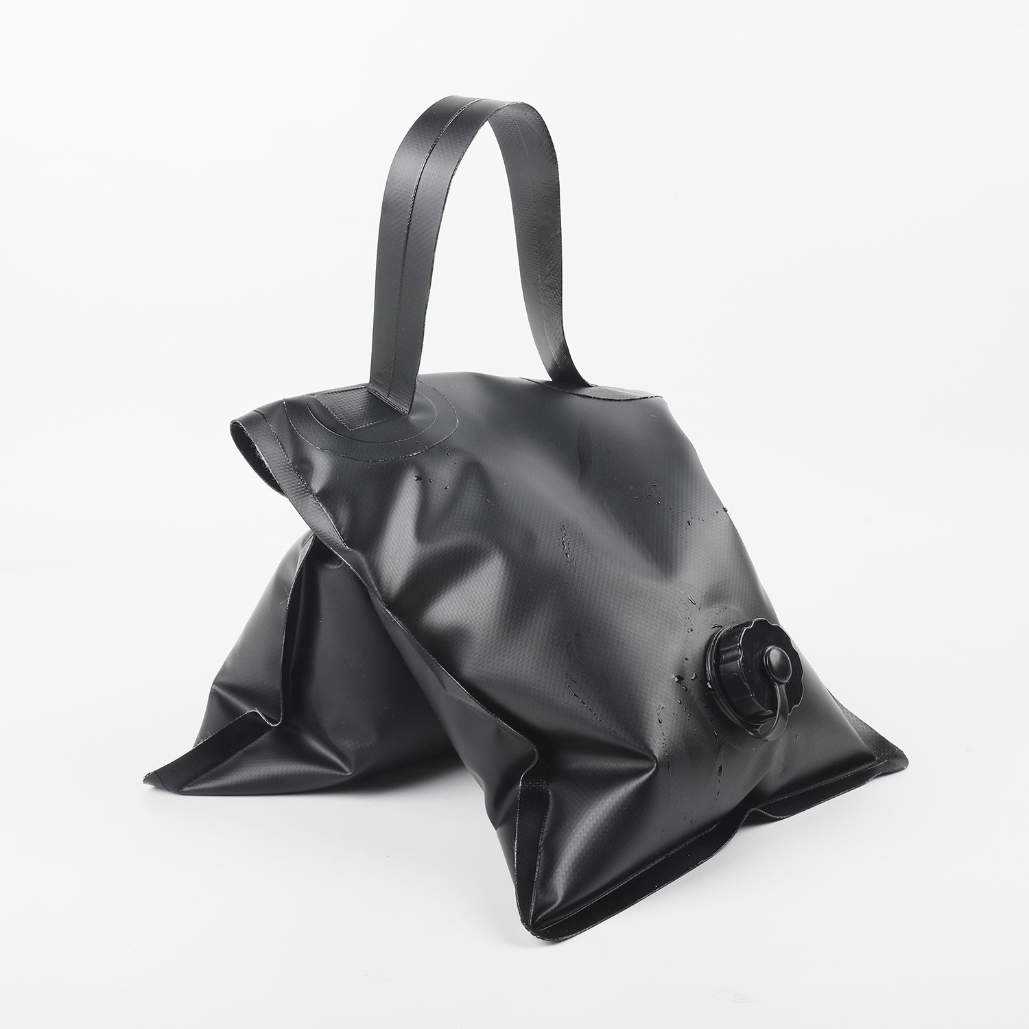 Portable weighted water bag 8kg 20kg hand-held gravity water bag with reinforced stand for easy fixing