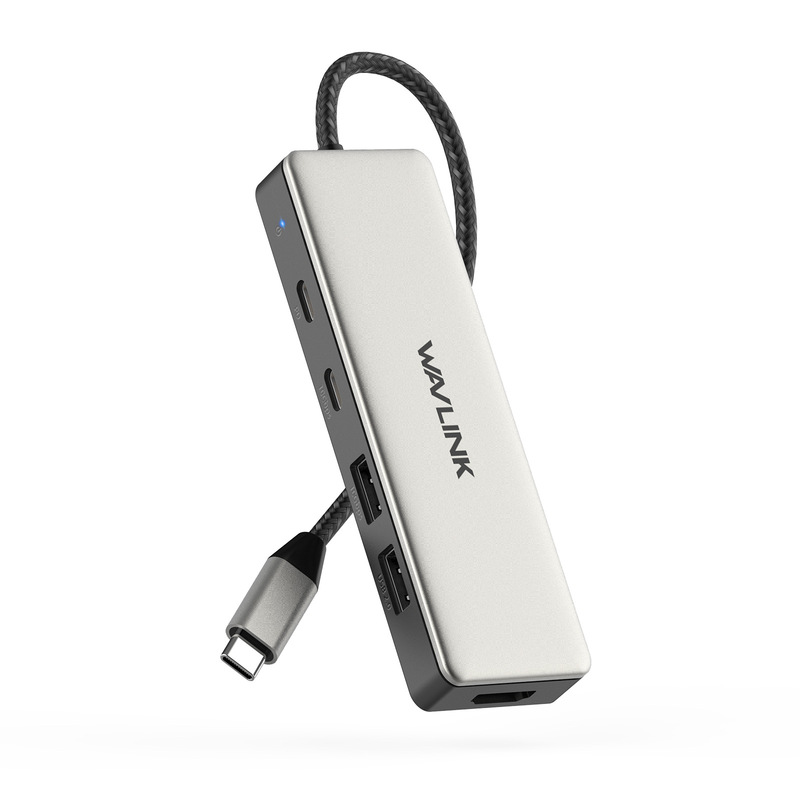 Wavlink 5-in-1 85W Power Output Is Suitable for MacBook Air/Pro 10Gbps Docking Station