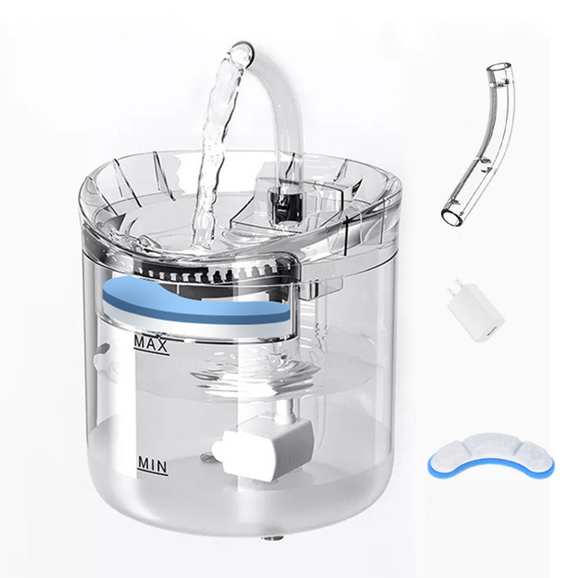 Pet Water Fountain Drinking Dispenser para Cat Dog Automatic