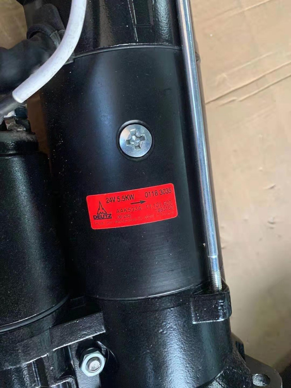 Doetz 2012 starter motor 01183035 starter AZF4698 starter motor