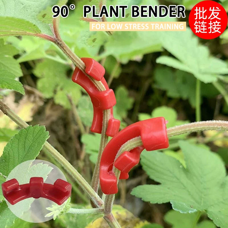 Зажим для растений, гибкий станок для ветвей цветочной лозы, тренировочный зажим низкого давления, 90-градусный зажим для тренировки стеблей растений, рост