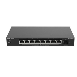 Ruijie 8 2.5G Connected to 1 10 Gigabit Optical Connected Cloud Switch RG-ES209MG