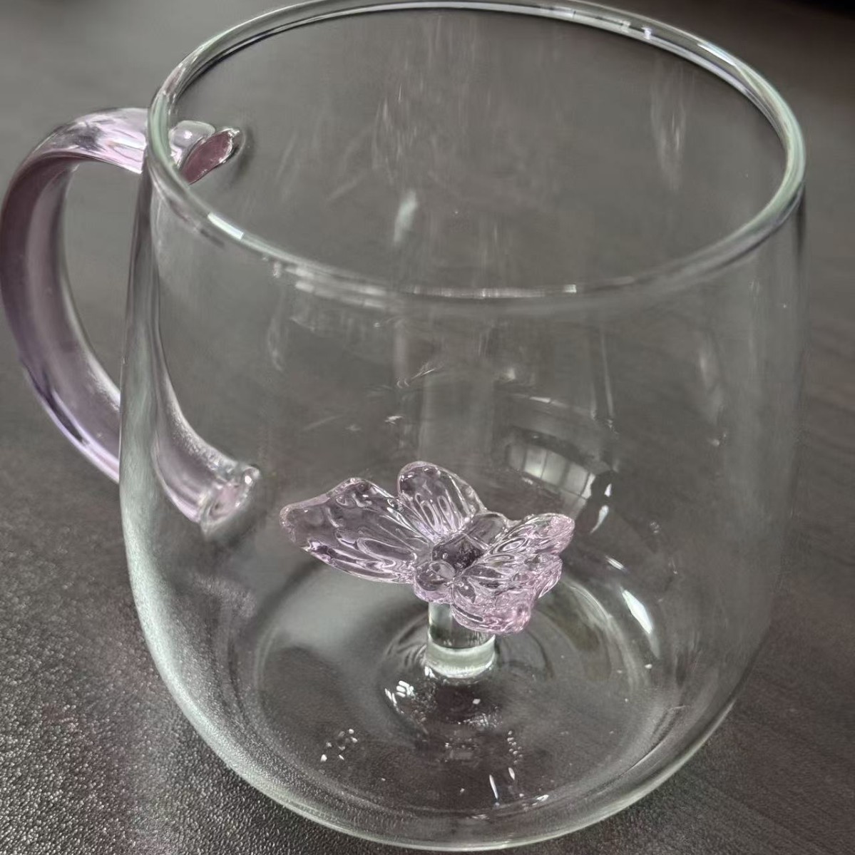Vaso de vidrio para animales Taza de animales tridimensional de dibujos animados con borosilicato al por mayor nuevo vaso de alto valor con mango