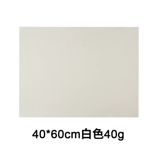 White, 40×60cm