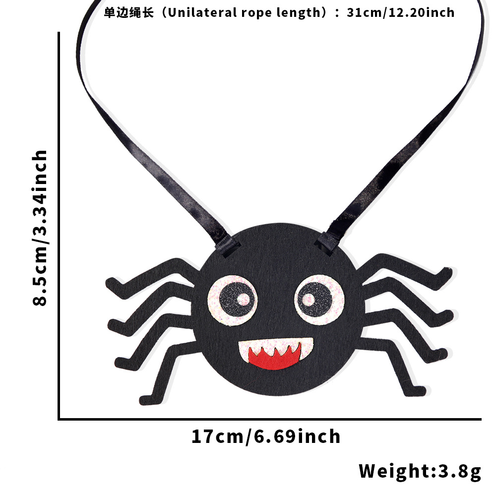 Halloween artículos para mascotas araña fantasma bibs fiesta de Halloween gato perro vestido traje corbata colgar