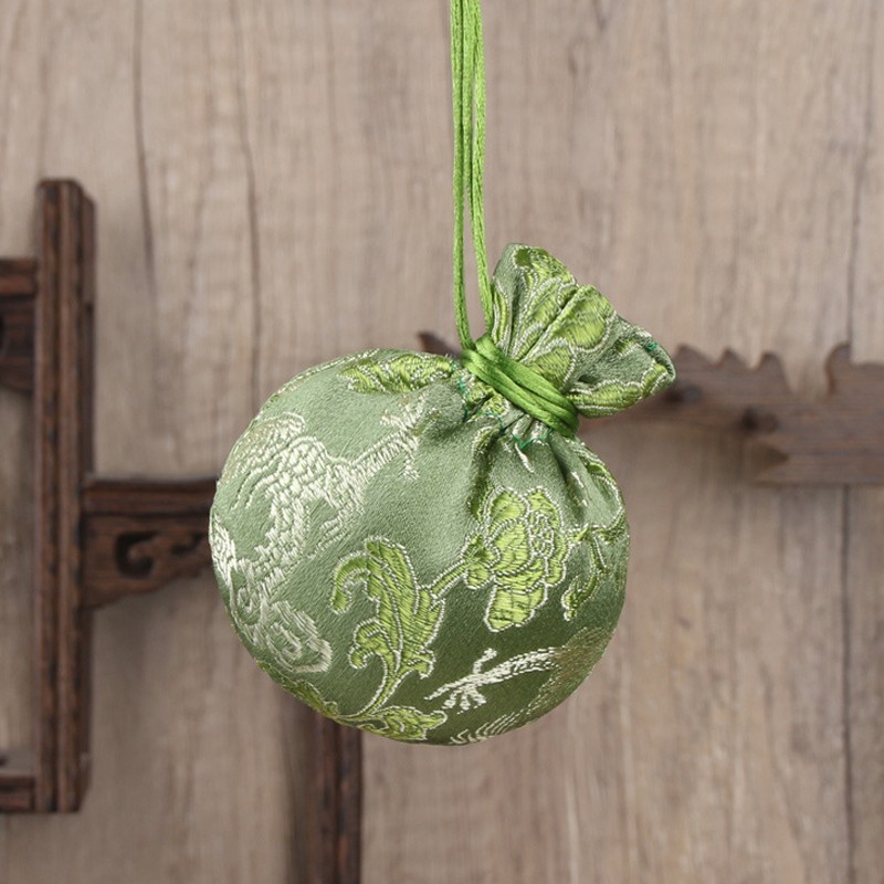 Festival del Barco del Dragón estilo nacional bolsita bolsa de coche bolsa vacía Halter pequeña bolsita colgante bendición Yushou Título de Oro bolsa de brocado