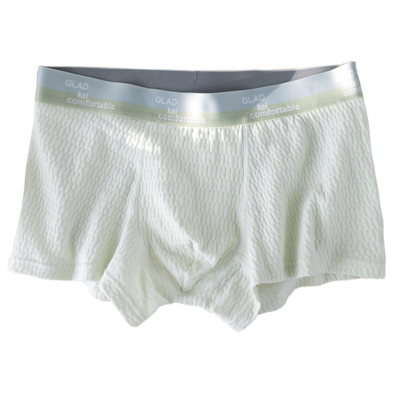 Bebé ropa interior de algodón de verano de los hombres de algodón transpirable entrepierna inferior niños Boxer shorts Mediados de cintura desnuda sensación juventud ropa interior