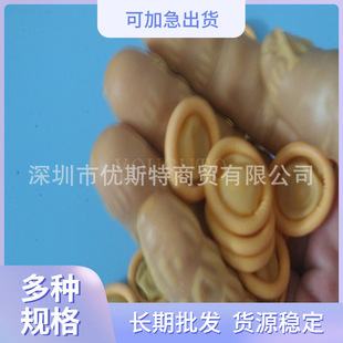 Beige latex finger gloves wholesale, LCM/LCD/TP finger gloves, module dust-free products