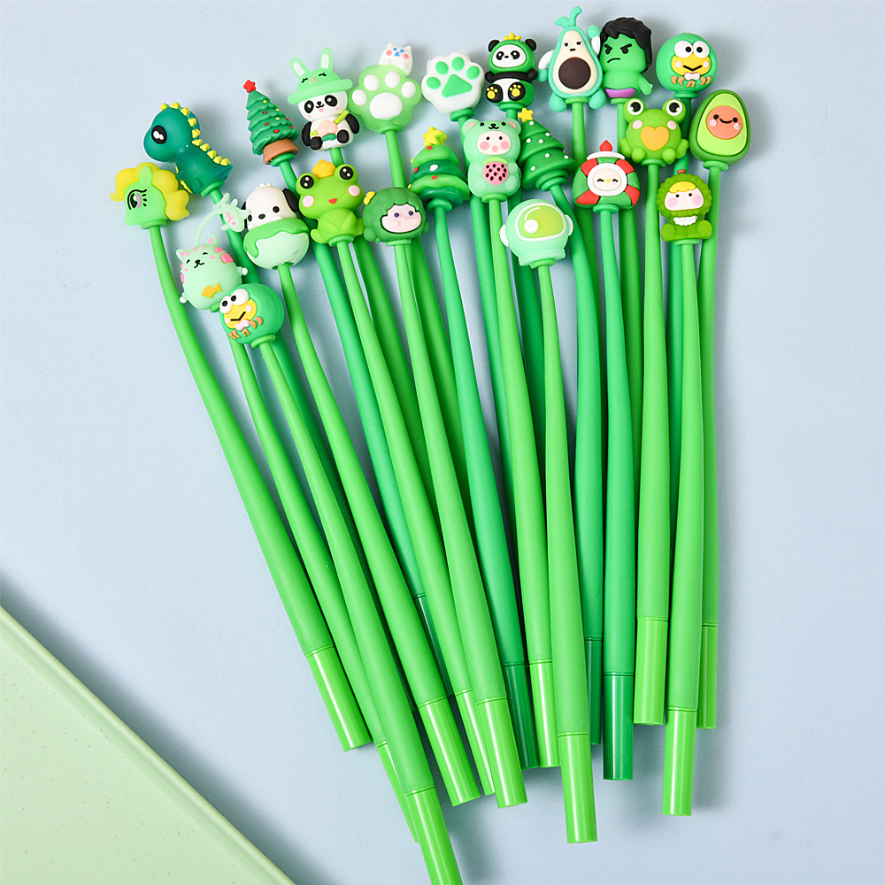 Creativo lindo rocker música lápiz neutral dibujos animados de alto valor facial estudiantes de reducción de presión lápiz rocker estudiantes de primaria premios papelería