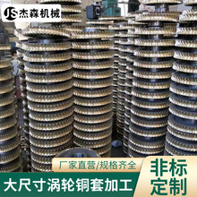 厂家直供蜗轮蜗杆 耐磨铜蜗轮 非标数控车床精密涡轮蜗杆来图加工