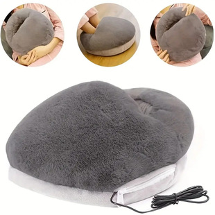usb electric heating shoes foot warmer imitation rabbit fur electric heating shoes electric heating wholesale foot warmer insole foot warmer artifact