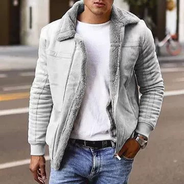 Sumiton 2021 fur all-in-one coat European station winter warm jacket fur coat men's coat wholesale - ShopShipShake