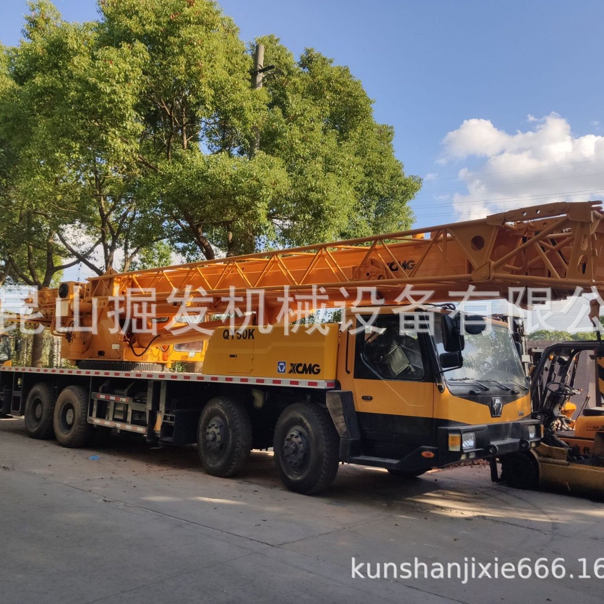 XCMG徐工50吨二手起重机出售 25吨75吨100吨130吨吊车现货出售