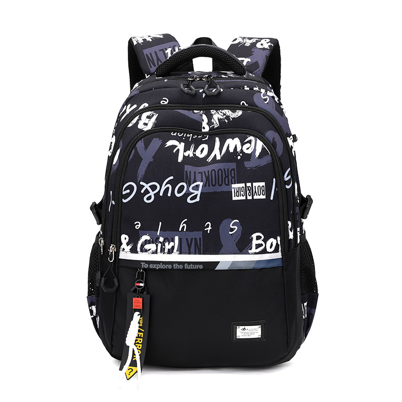 Mochila para hombre Mochila de viaje simple y de gran capacidad Ocio japonés estudiante de secundaria estudiante de secundaria estudiante universitario mochila escolar masculino