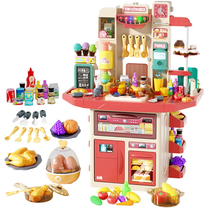 Игрушка, реалистичный набор, детская семейная кухонная посуда, 3–6 лет