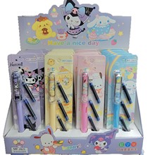 钢笔套装三丽鸥库洛米可换墨囊钢笔蓝学生练字矫正钢笔学习文具