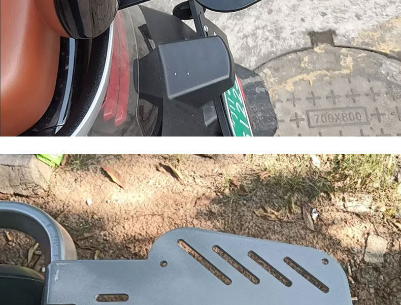 Universal Electric Vehicle Trunk Rack Bracket, Electric Bike Trunk Fixed Shelf, Luggage Rack, Electric Vehicle Rear Rack