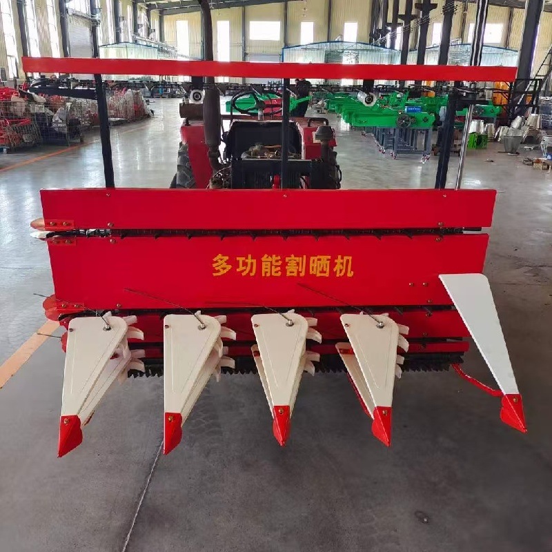 厂家直销四层带高价玉米秸秆收割机 拖拉机前置割晒机 一米八宽割