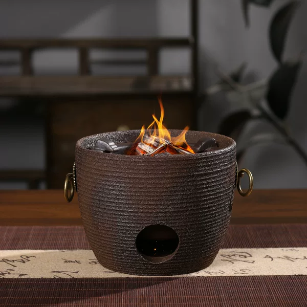 Chaozhou clay pot wood-fired general stove, outdoor carbon stove, water-boiling and tea-making stove, household wood-fired ceramic stove