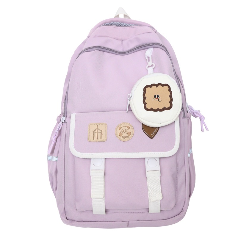 Kids Backpacks New Junior High School High School School Pink Girl Junior High School High School Student Backpack_voghion.com