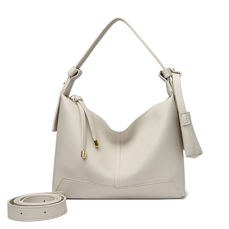 Summer 2025 New Collection Lunchbox Bag Niche Underarm Baguette Bag Luxury Soft Leather Shoulder Bag Crossbody Bag For Women - Thumbnail 6