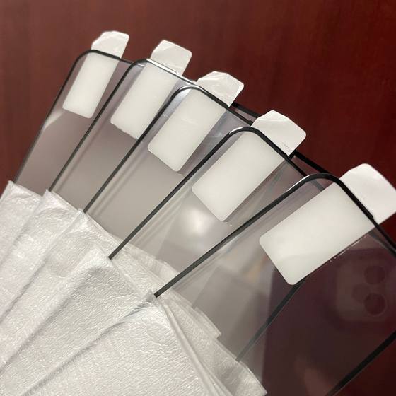 Lixin Full-Screen Silk-Screened High-Aluminum Large-Arc Tempered Film Is Suitable for Oppo Vivo Huawei Anti-Static and Anti-Fingerprint