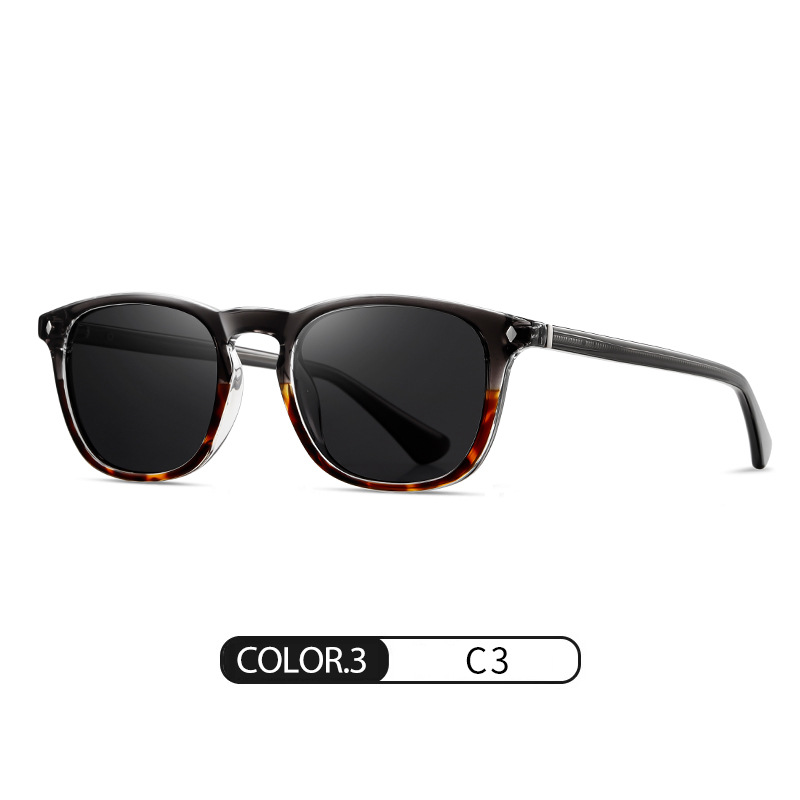 Lente polarizada de nuevo estilo de venta caliente clásica S31128 Gafas de sol de hoja de marco de comercio electrónico transfronterizo Gafas de sol de protección solar al aire libre