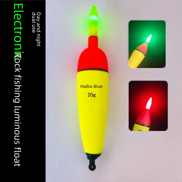 Long-throw float Sanda fishing electronic float luminous sea fishing float slippery float foam float day and night dual-purpose Apo electronic float