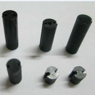 LED4x13MM LED双坑隔离柱 塑料绝缘支柱 LED导光支柱 尼龙柱 黑色