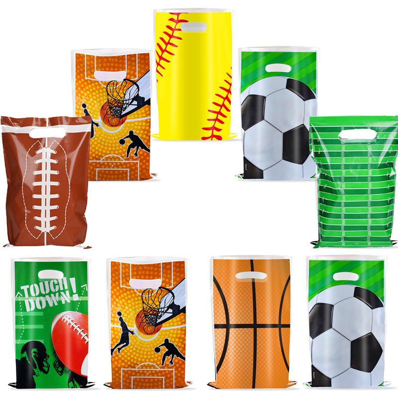 in stock New Sports Series Basketball Birthday Party Gift Bag Football Baseball Football Back Gift Bag PE Plastic in stock New Sports Series Basketball Birthday Party Gift Bag Football Baseball Football Back Gift Bag PE Plastic